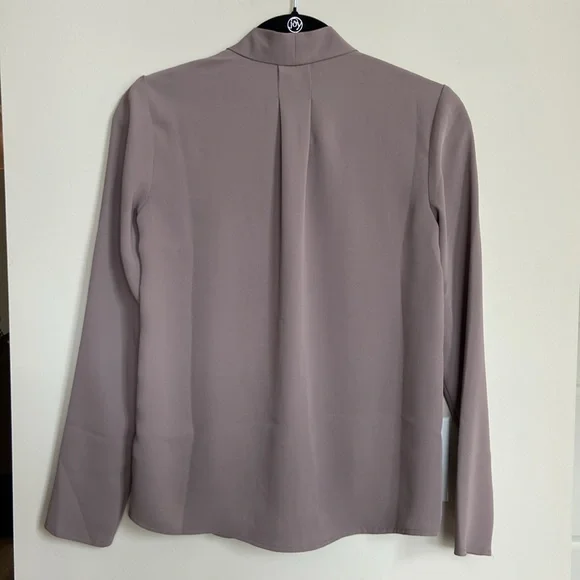 Aritzia Babaton Power Blouse, Soft Brown, Size 2XS, EUC - Picture 3 of 10